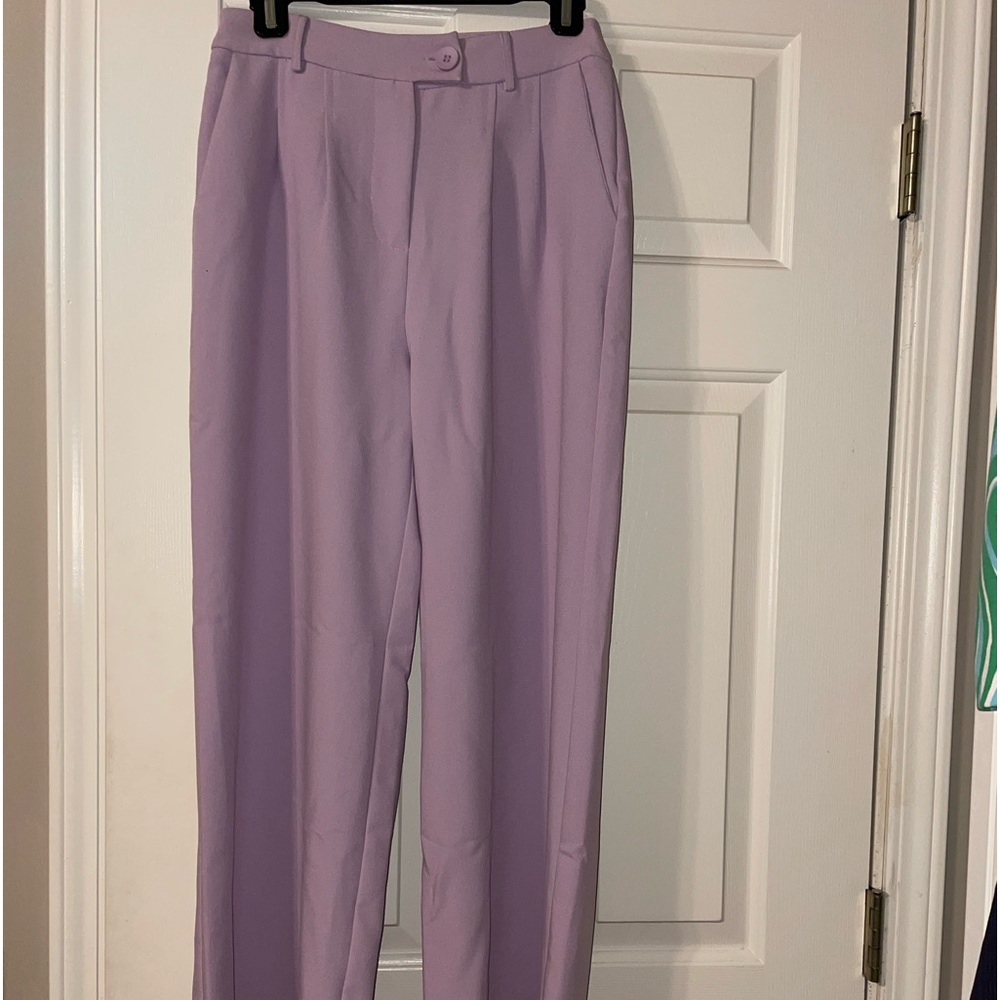 Princess Polly Huxley Lilac Pants